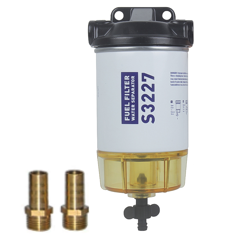 S3227 Marine Boat Fuel Filter Diesel Fuel Water Separator filter for Marine Engine Boat 10 Micron 320R-RAC-01