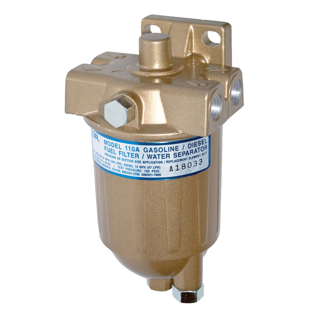 110A fuel filter/water separator Assembly with R11T filter element for RACOR