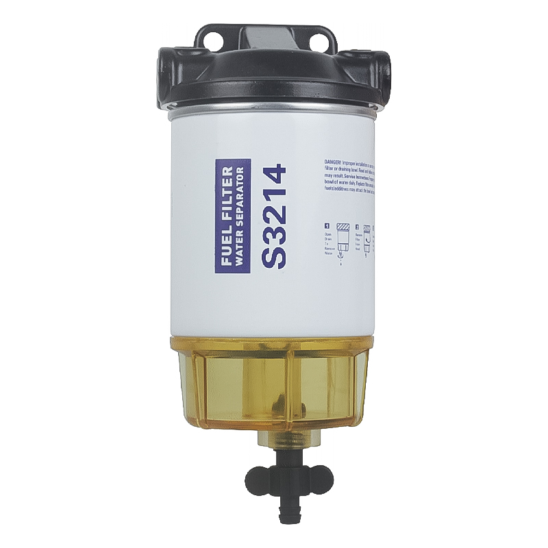 S3214 Marine Fuel Water Separator assembly for Racor B32014 B32012, OMC Outboard Engines
