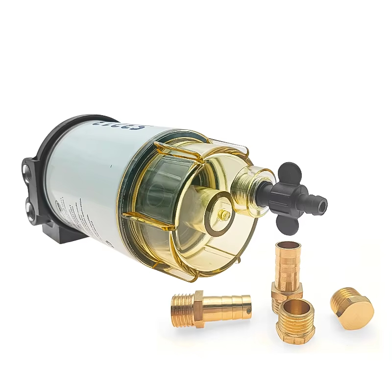 S3213 Fuel Filter Water Separator Assembly Outboard For Mercury Quicksilver OMC Marine Engine boat 10 Micron Filter Kit