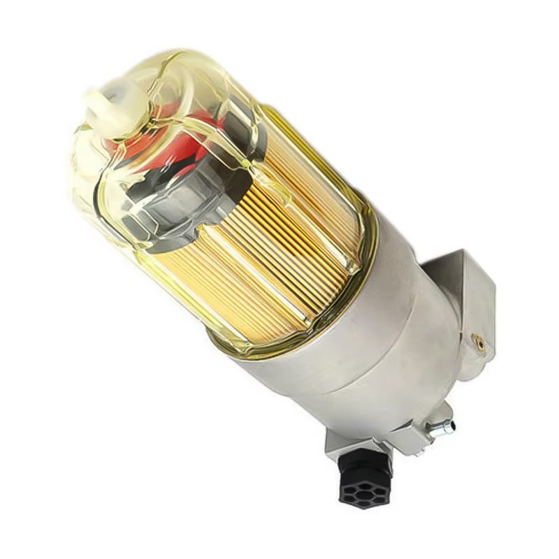 For ZX 981 Electricity injection Water separator Diesel filter assembly With hand pump function excavator accessories