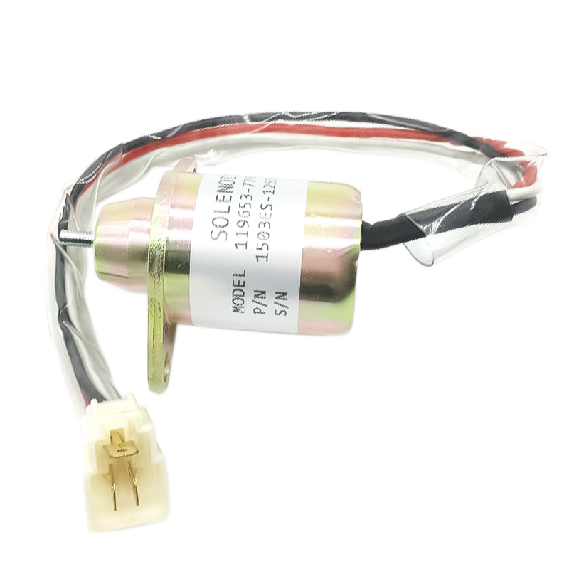 119653-77950 Stop Solenoid Valve 12V for Yanmar Engine 1503ES-12S5SUC5S 119285-77950 SA-4562T SA-5213