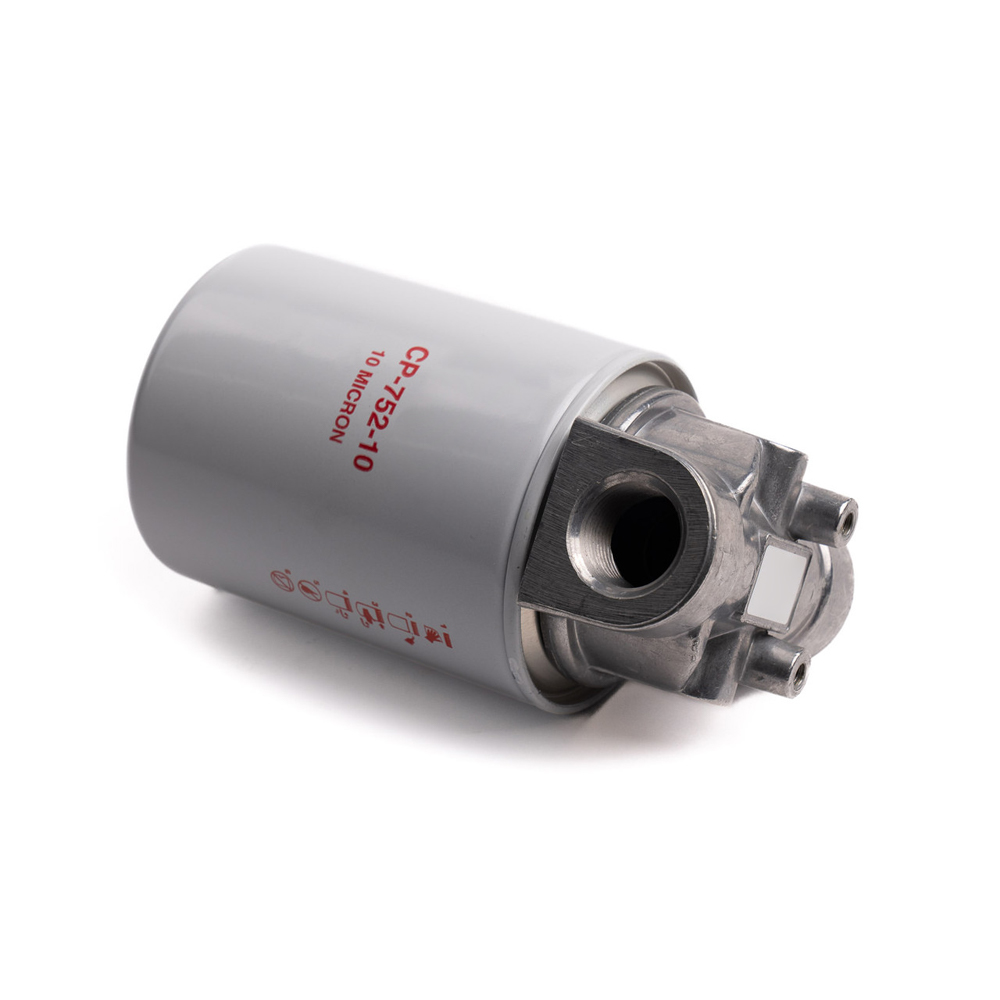cp-752-10 Hydraulic Oil Filter for Petroleum Based Fluids, 20 GPM, 200 PSI, 3/4" NPTF Port Size, 10 Micron Filter
