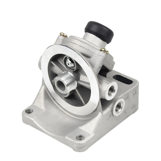 PL270 PL420 housing cover truck parts turbochager diesel engine fuel filter separator head Base with pump M16*1.5