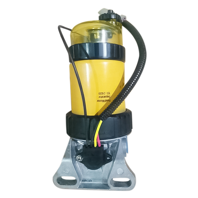 Fuel Filter Assembly 151-2409 1512409 33748 BF7699-D With Hand Pump Diesel Engine Fuel Water Separator For CAT Excavator