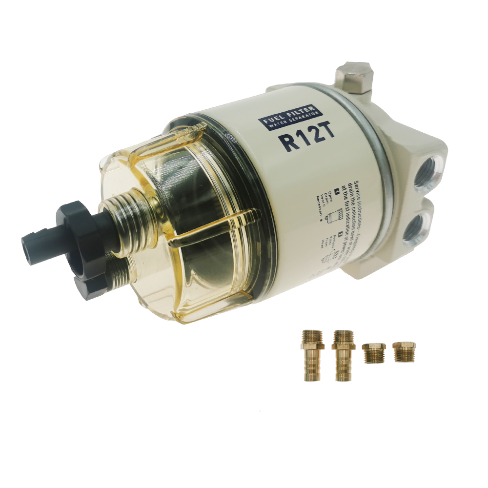 1 Pcs Brand New R12T Fuel/ Water Separator Complete Assembly Filter Diesel Engine For Racor 140R 120AT Automotive Parts Filter