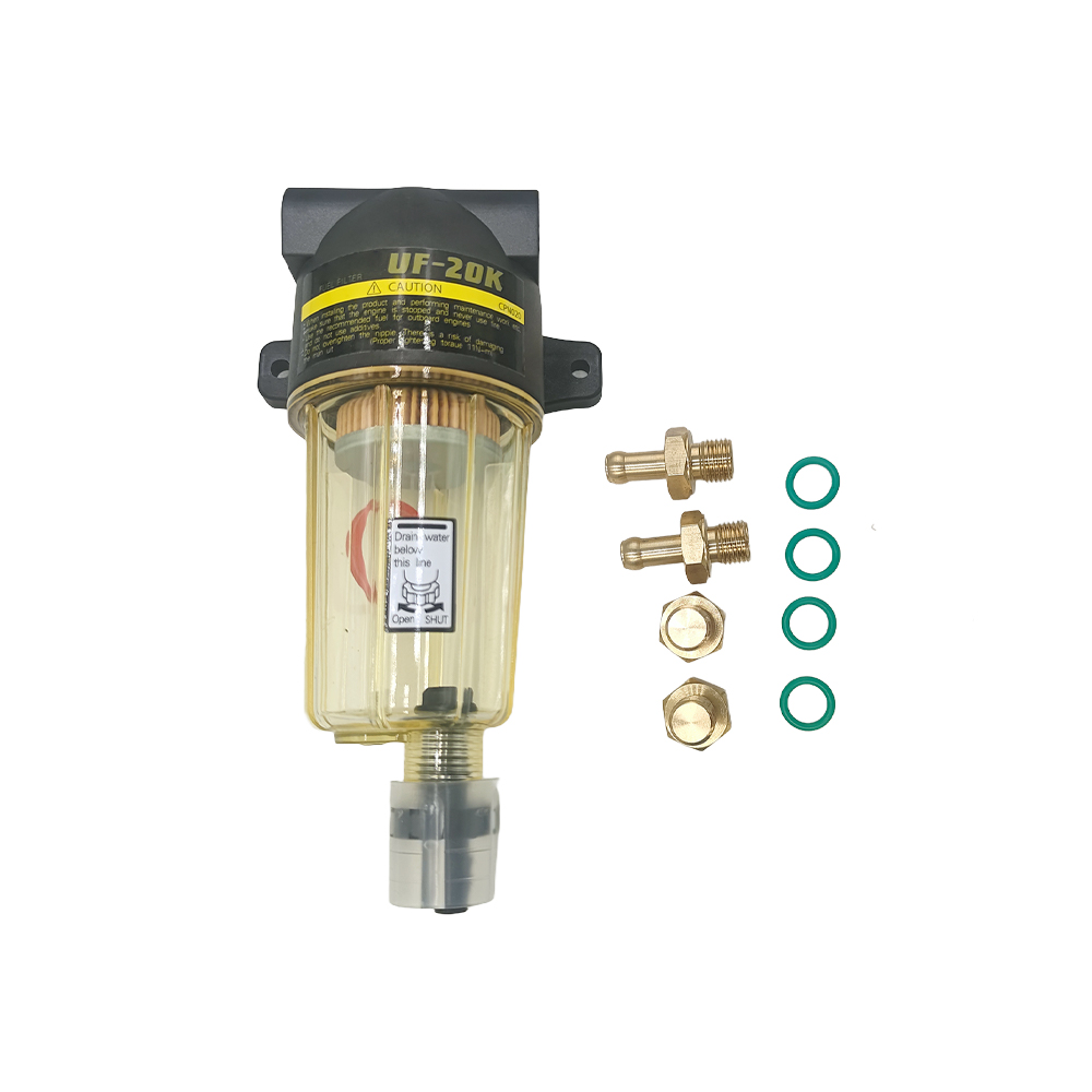 UF-20K UF20K 90794-46909 Fuel Water Separator Assy for UNIKAS Tohatsu 30HP Four-stroke Outboard Engine