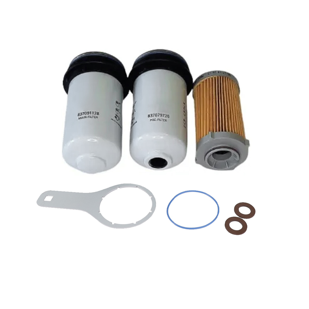 Fuel Filter Kit V837091623 for Massey Ferguson Tractors Includes Pre Filter, Main Filter, Filter element & Filter Wrench
