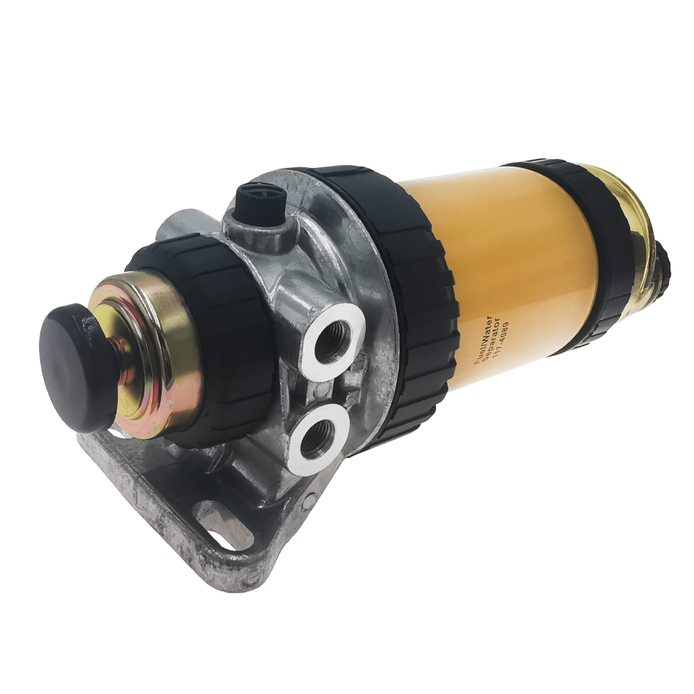 Fuel Filter Assembly 117-4089 With Hand Pressure Pump For CAT 307D 312D/C 320C 320D 305 Fuel Water Separator