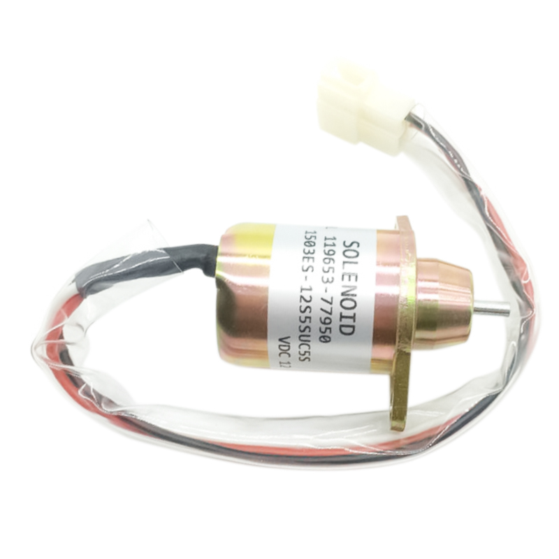 119653-77950 Stop Solenoid Valve 12V for Yanmar Engine 1503ES-12S5SUC5S 119285-77950 SA-4562T SA-5213