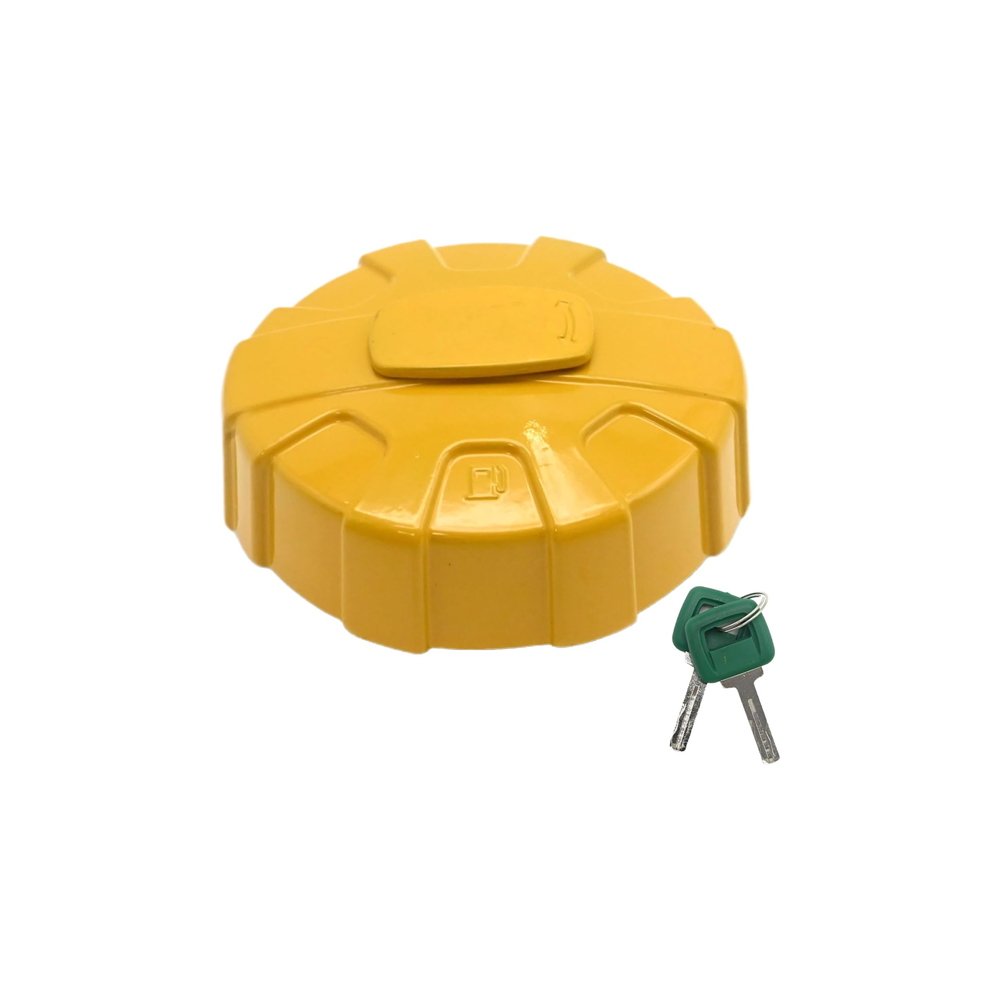 14720142 Fuel Tank Cap with 2 Keys Replacement for Volvo EC300 EC350 EC380 EC480 EC750 EC950 EW60 EW140 Replaces 14720142