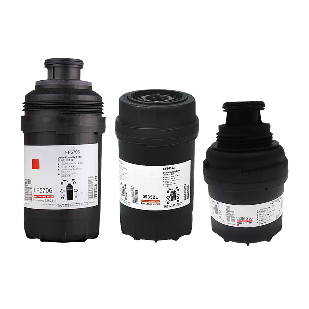 FF5706 LF16352 LF17356 5262313 5262311 5266016 filter series For Foton Cummins ISF3.8 ISF2.8