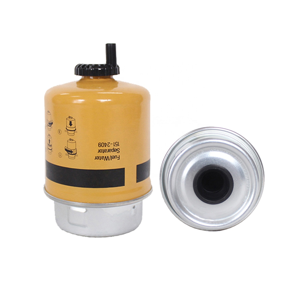 Fuel Filter Assembly 151-2409 1512409 33748 BF7699-D With Hand Pump Diesel Engine Fuel Water Separator For CAT Excavator