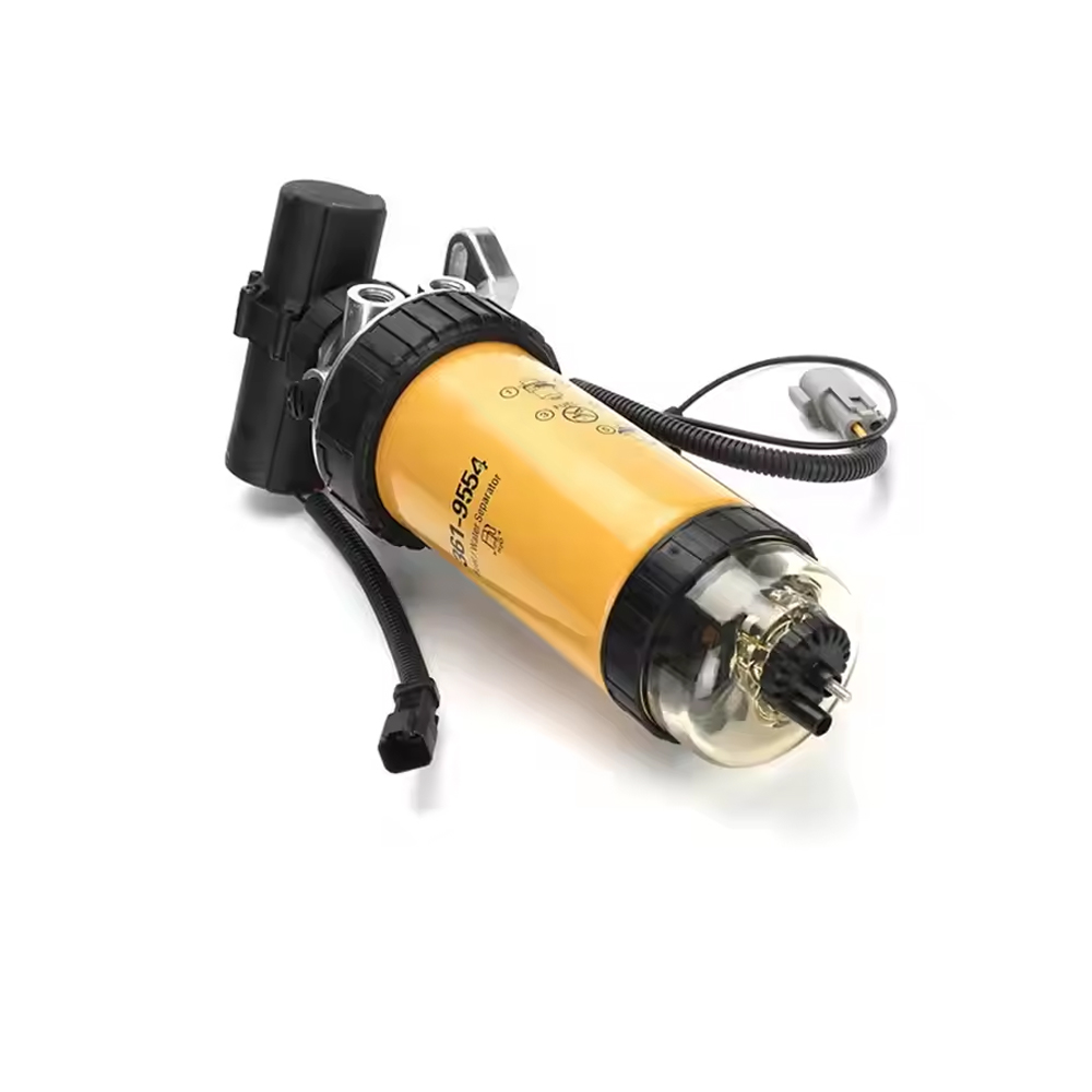Fuel Filter Assembly With Electronic Pump 361-9554 Diesel Engine Fuel Water Separator 3615994 For CAT JCB
