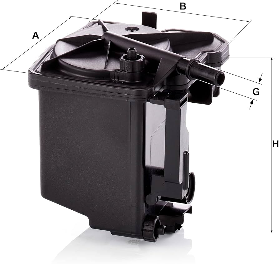 WK939/2 13327804958 13328517166 9649448880 fuel filter assembly FOR BMW CITROEN VOLVO PEUGEOT