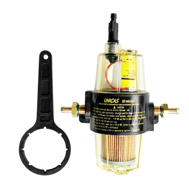 UF-10K Water Separator Assembly With Transparent Bowl And Elements UF10K For Yamaha Suzuki Tohatsu Mercury Outboard Engine