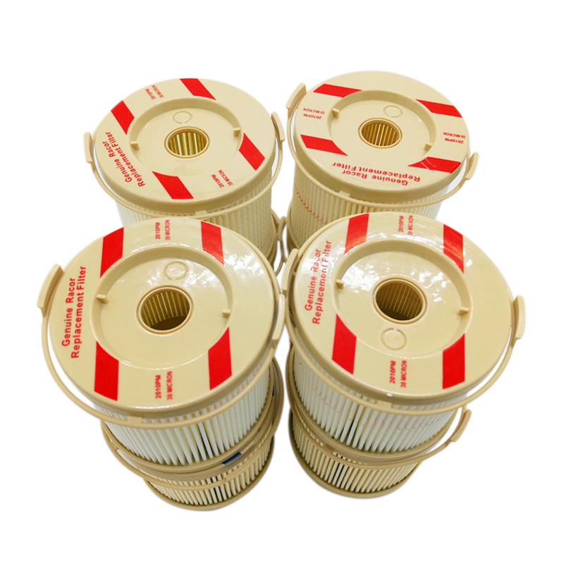 ONE 500FG ASSEMBLY FUEL WATER SEPARATOR WITH HEATER +8 PCS 2010PM(30 MICRON) FOR RACOR FREE SHIPPING