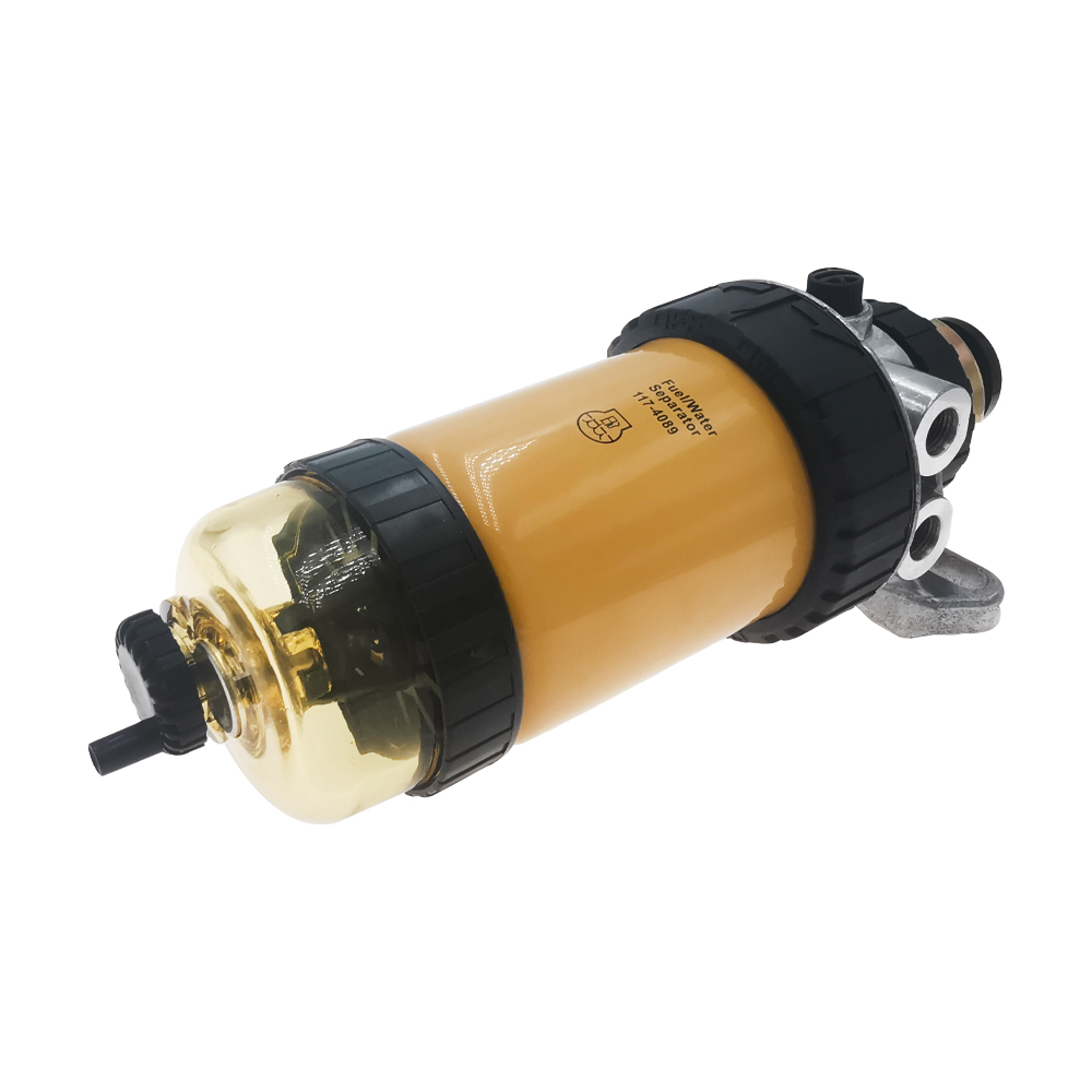 Fuel Filter Assembly 117-4089 With Hand Pressure Pump For CAT 307D 312D/C 320C 320D 305 Fuel Water Separator