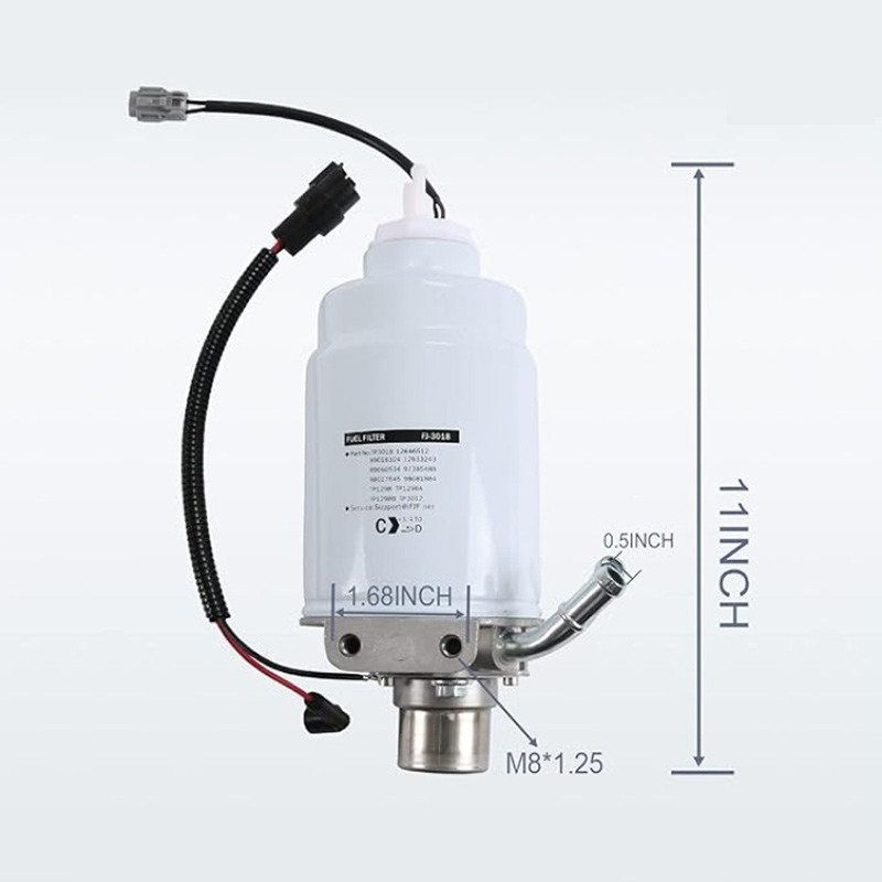 TP3018 Fuel Filter with Head Assembly 12642623 Fuel Filter 6.6L Duramax Replacement For Chevy Silverado GMC Sierra 2500 HD 3500