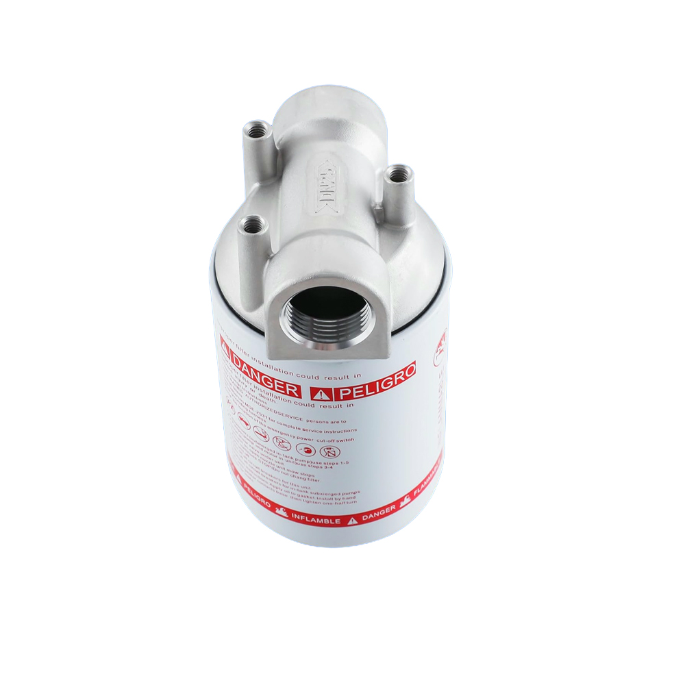 K82584 Fuel Water Separator Filter, 30 Micron 1 Inch NPT High Flow 25 GPM, Spin-On Cartridge for Diesel Transfer Pump