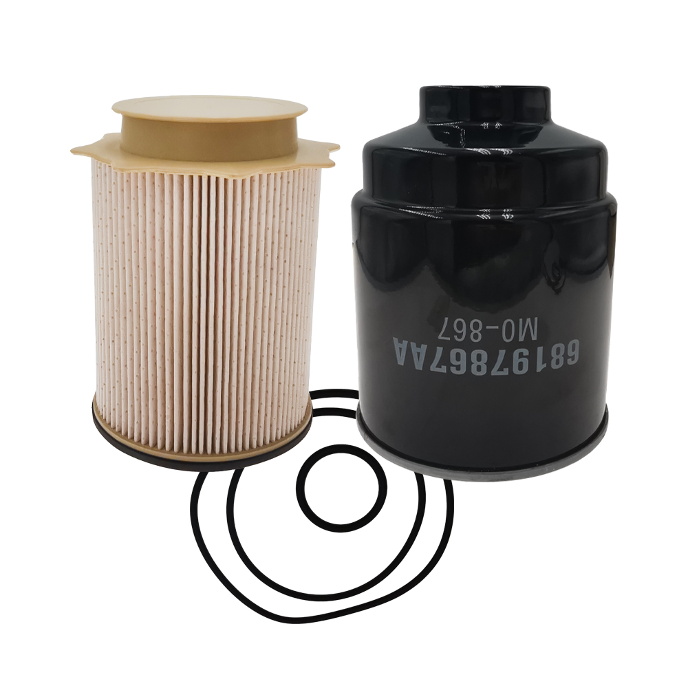 68197867AA 68157291AA Diesel Fuel Filter Kit RAM Fuel Water Separator Included O-ring FS53000 Fuel Filter 68065608AA