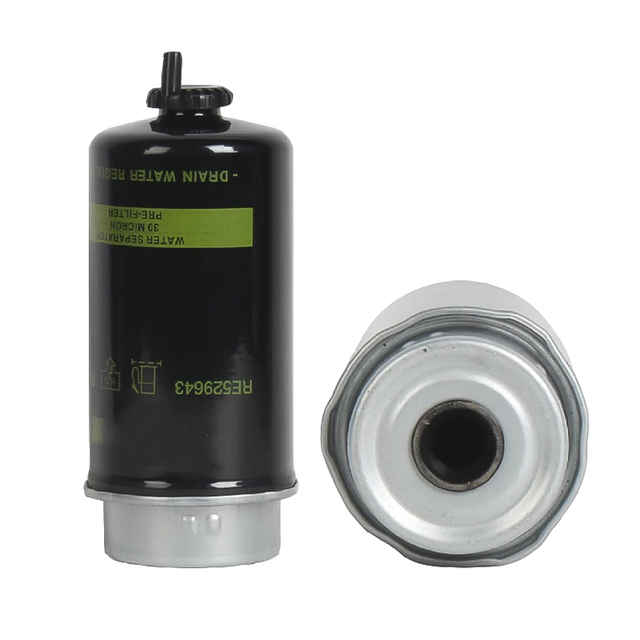 RE529641 RE541922 Fuel Filter Water Separator Lift Pump Assembly  For John Deere Engine 3029 4045 6068 Tractor 1654 6110D 6125D