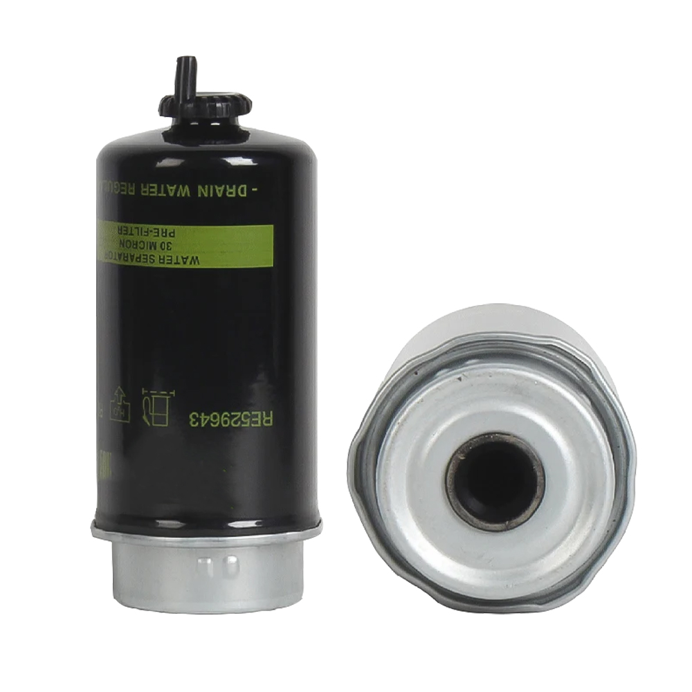 RE529641 RE541922 Fuel Filter Water Separator Lift Pump Assembly  For John Deere Engine 3029 4045 6068 Tractor 1654 6110D 6125D