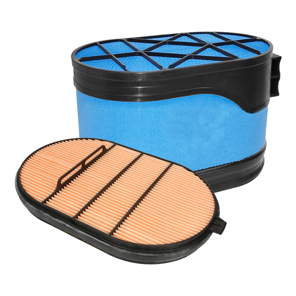 Brand New Air Filter P608667 P607557 Element For NEW HOLLAND W270C Wheel Loader Excavator