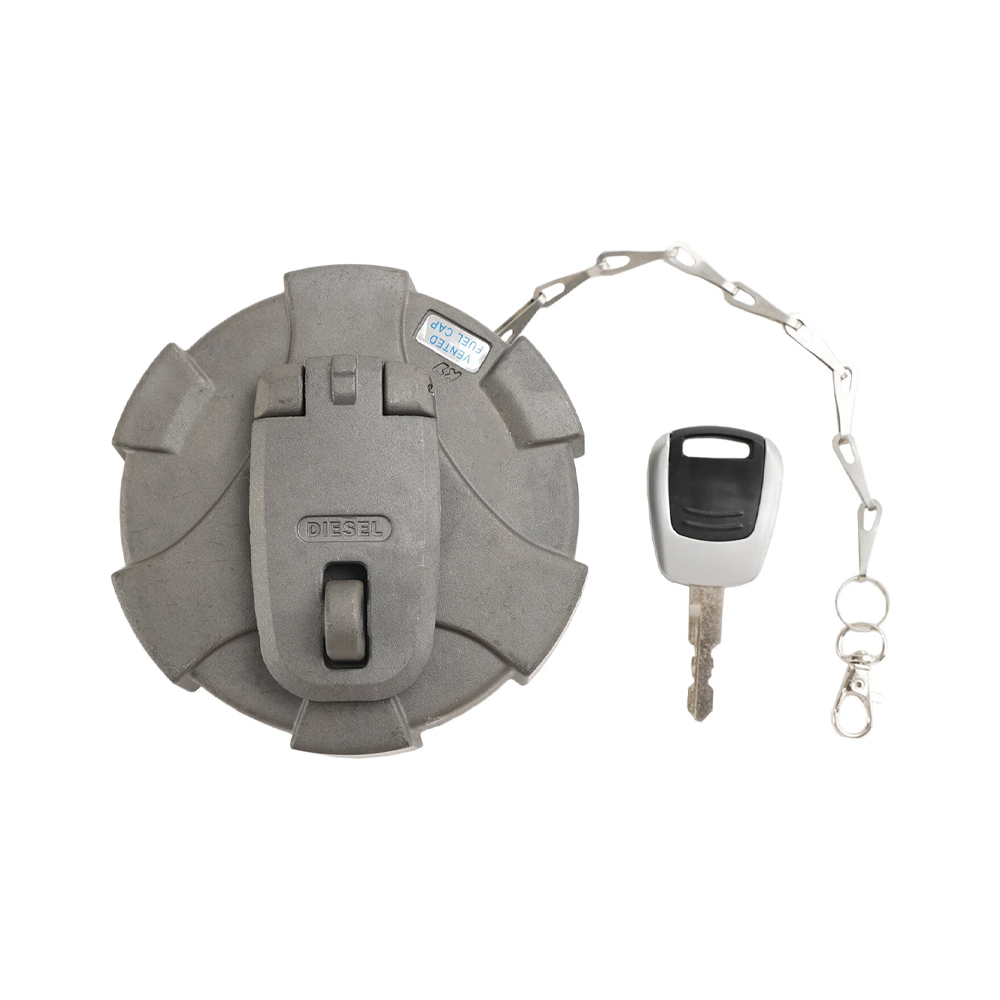 Engine Cover Fuel Tank Cap With 1 Key For Hyundai Excavator R210LC9 R210W9 R250LC9 R330LC-9S R210-9 R215-9 32M9-02130 31M9-02130