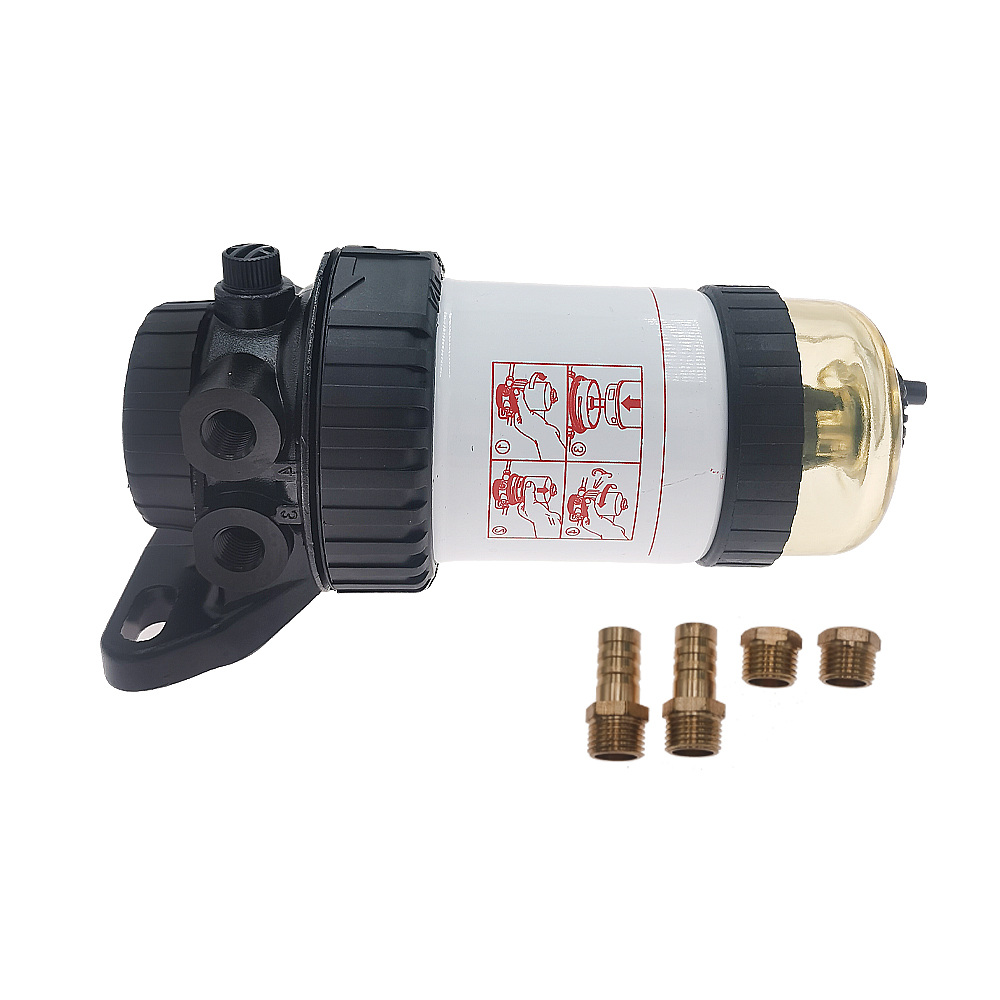 Universal 3/8' 30 Micron Diesel Fuel Water Separator Kit 31863