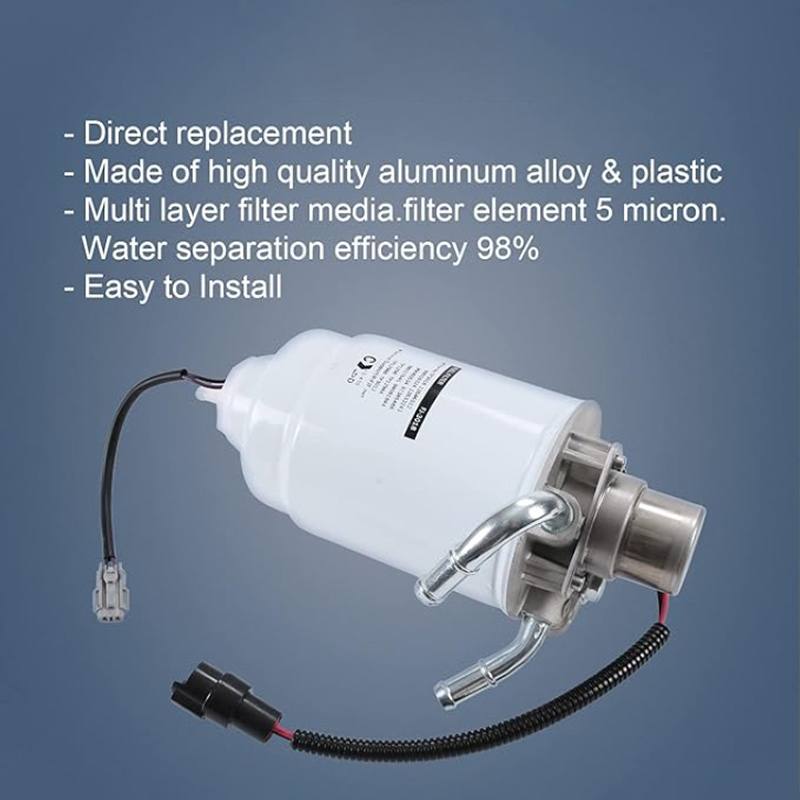 TP3018 Fuel Filter with Head Assembly 12642623 Fuel Filter 6.6L Duramax Replacement For Chevy Silverado GMC Sierra 2500 HD 3500