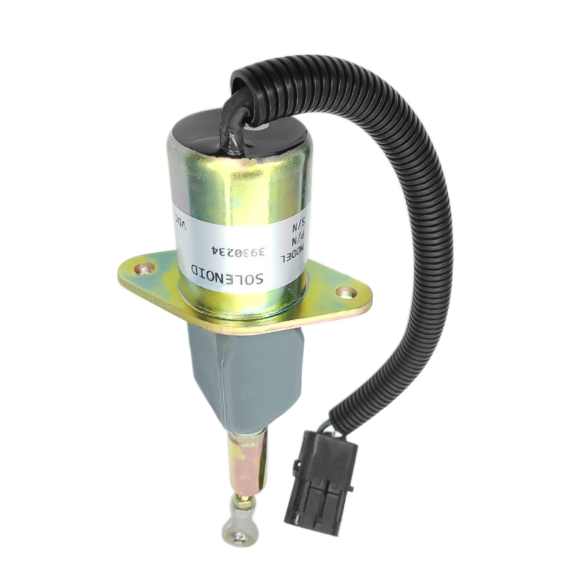 excavator accessories PC300/350-7 3930234 Flameout switch Flameout solenoid valve