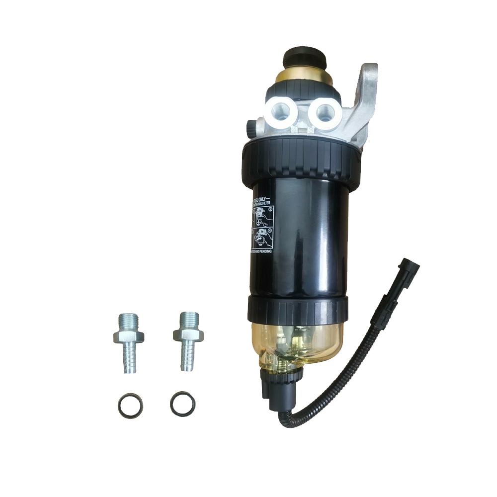 RE544394 fuel filter assembly with Hand Pressure Pump for John deere 6J1654 engine