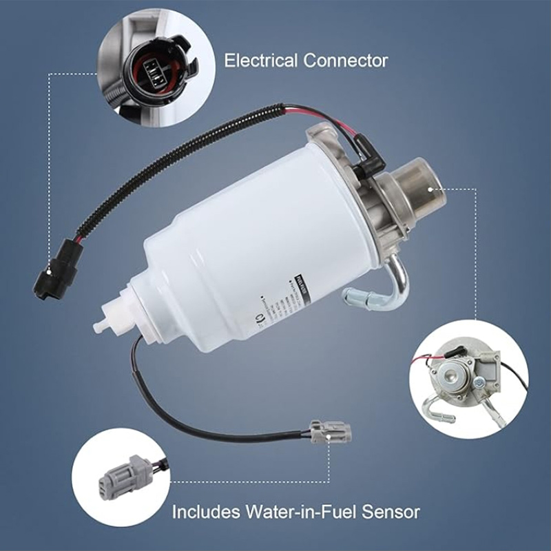 TP3018 Fuel Filter with Head Assembly 12642623 Fuel Filter 6.6L Duramax Replacement For Chevy Silverado GMC Sierra 2500 HD 3500