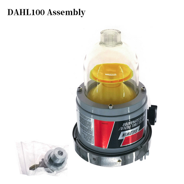 Diesel generator engine DAHL100 fuel water separator filter, free shipping