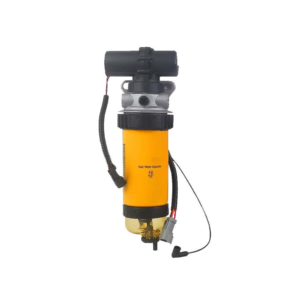 Fuel Water Separator Assembly 228-9130 P551433With Electronic Pump For CAT D3G D4GBackhoe Loader 414E 416Dperkins and jcb