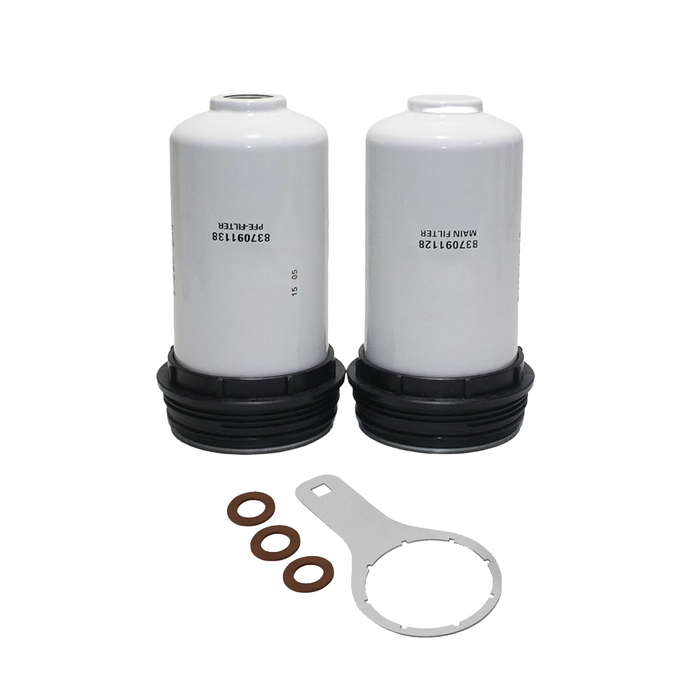 Fuel Filter Kit V837091624 for Massey Ferguson Tractors Includes Pre Filter, Main Filter, Filter Wrench