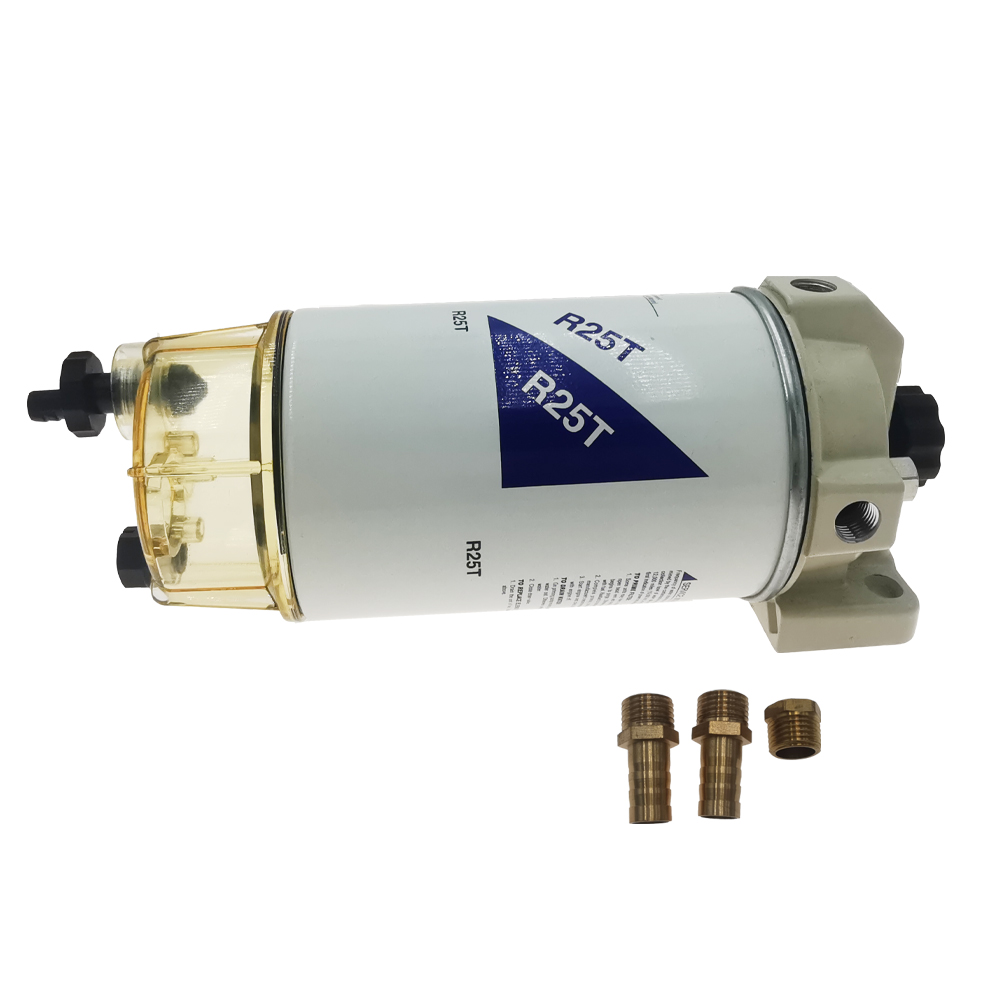 Fuel Filter R25T Spin-on Fuel Filter/Water Marine Separator Replaces Racor 320R-Rac-01 20386081 2044633 FS19778