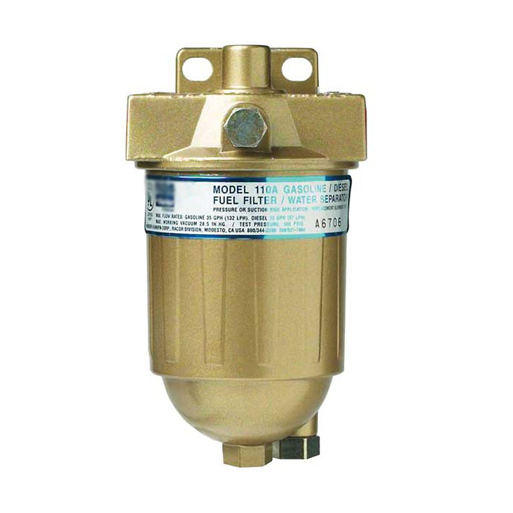 110A fuel filter/water separator Assembly with R11T filter element for RACOR