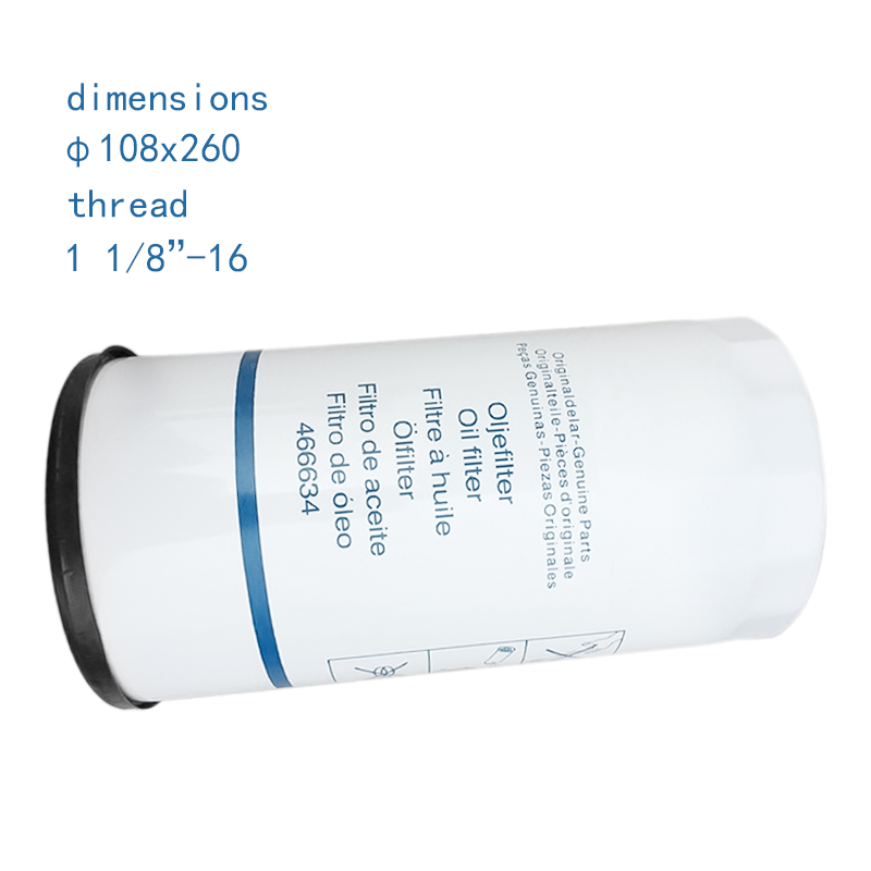 Oil Filter 466634 466634-3 w11 102/36 For Volvo MANN Construction Machinery Truck Passenger Car