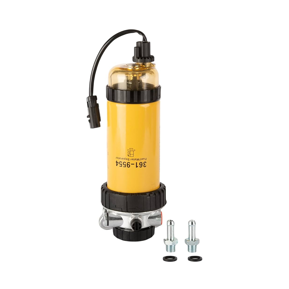 Fuel Filter Assembly With Electronic Pump 361-9554 Diesel Engine Fuel Water Separator 3615994 For CAT JCB