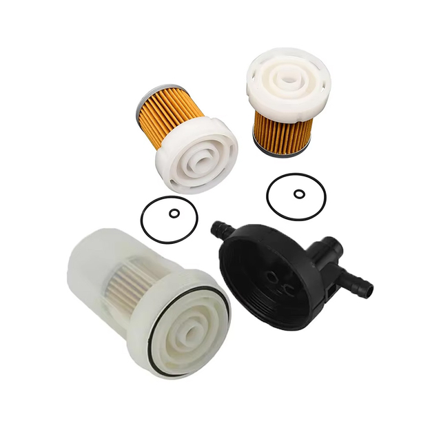 6A320-58862 Fuel Filter Assembly and 2 PCS elements 6A320-59930 for Kubota B & L Series RTV-X1100 RTV-X900W RTV-X1120DR