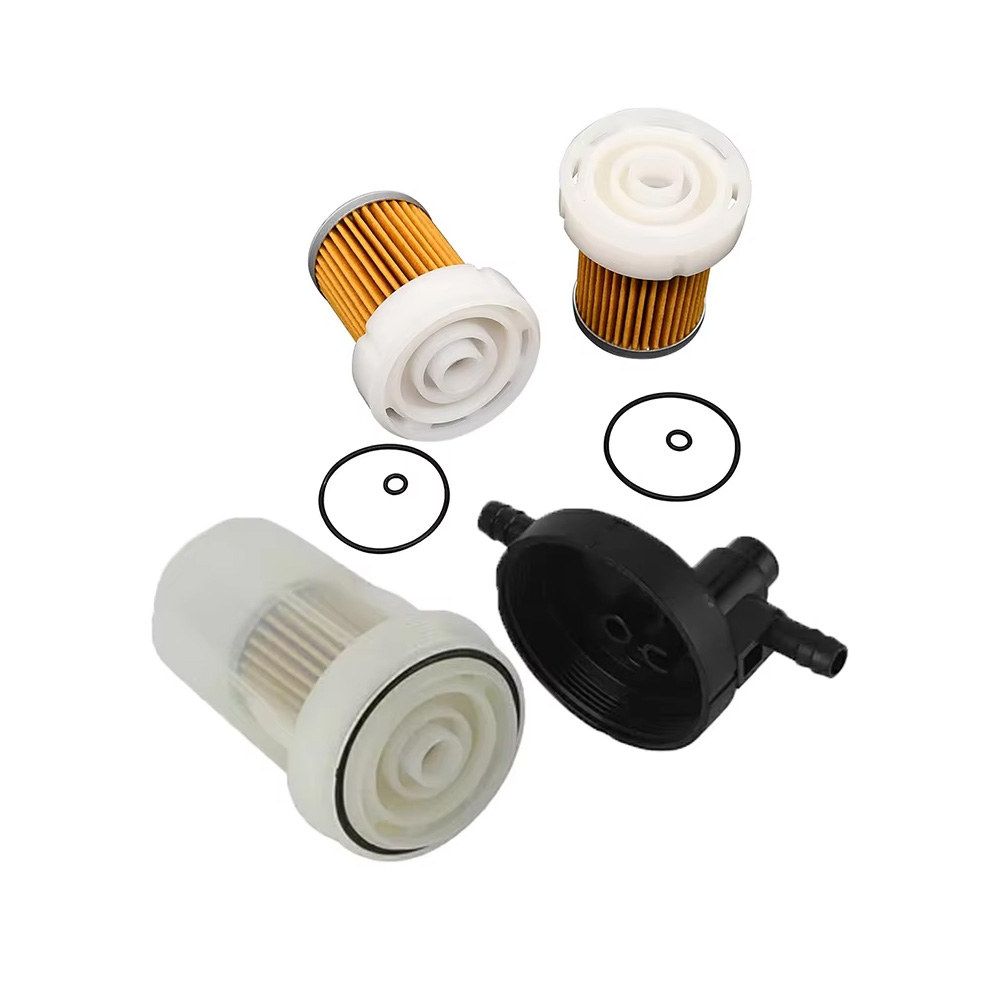 6A320-58862 Fuel Filter Assembly and 2 PCS elements 6A320-59930 for Kubota B & L Series RTV-X1100 RTV-X900W RTV-X1120DR