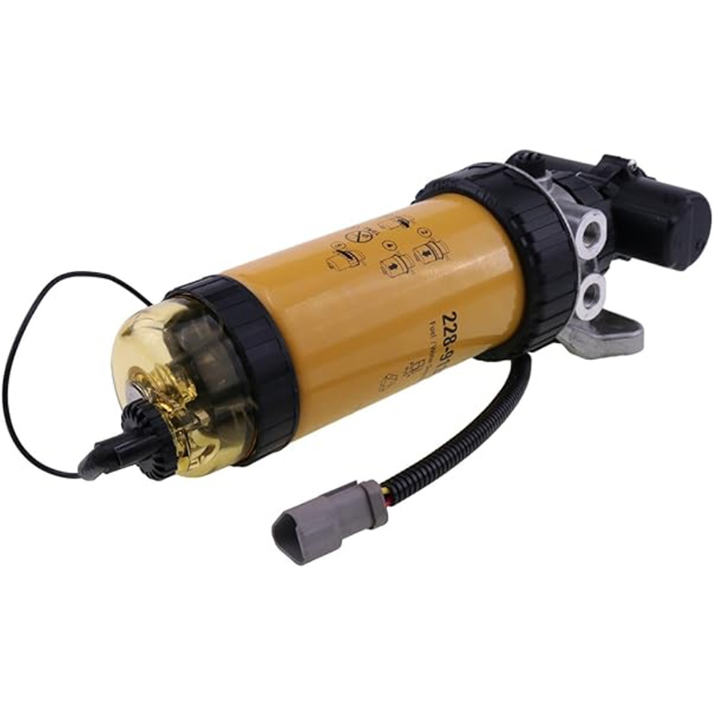 228-9129 2289129 CA2289129 Fuel Filter Assy with Fuel Pump for CAT D3G D4G D5G 414E 416D 416E 420D 420E 422E 424D 428D 428E 43