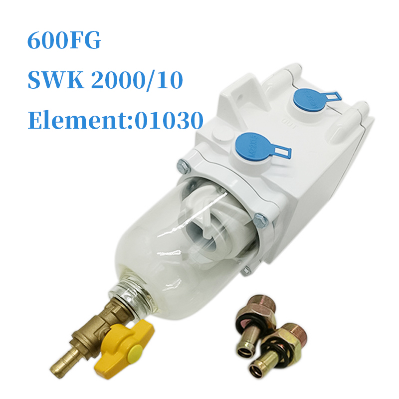 Brand New Fuel Filter Assembly 600FG 600FH Fuel Water Separator Filter SWK-2000-10 With 01030 Diesel Filter Replacement filter