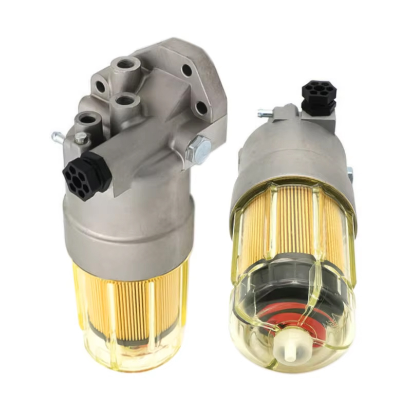 For ZX 981 Electricity injection Water separator Diesel filter assembly With hand pump function excavator accessories