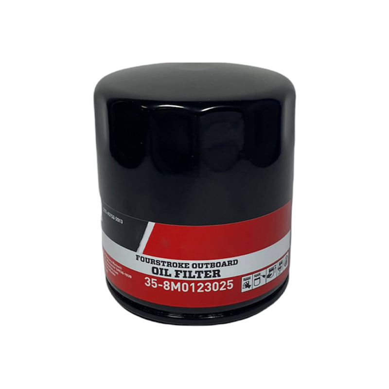 35-8M0123025 8M0123025 Outboard Oil Filter for Mercury Marine/Mercruise 175 to 300 HP V6 & V8
