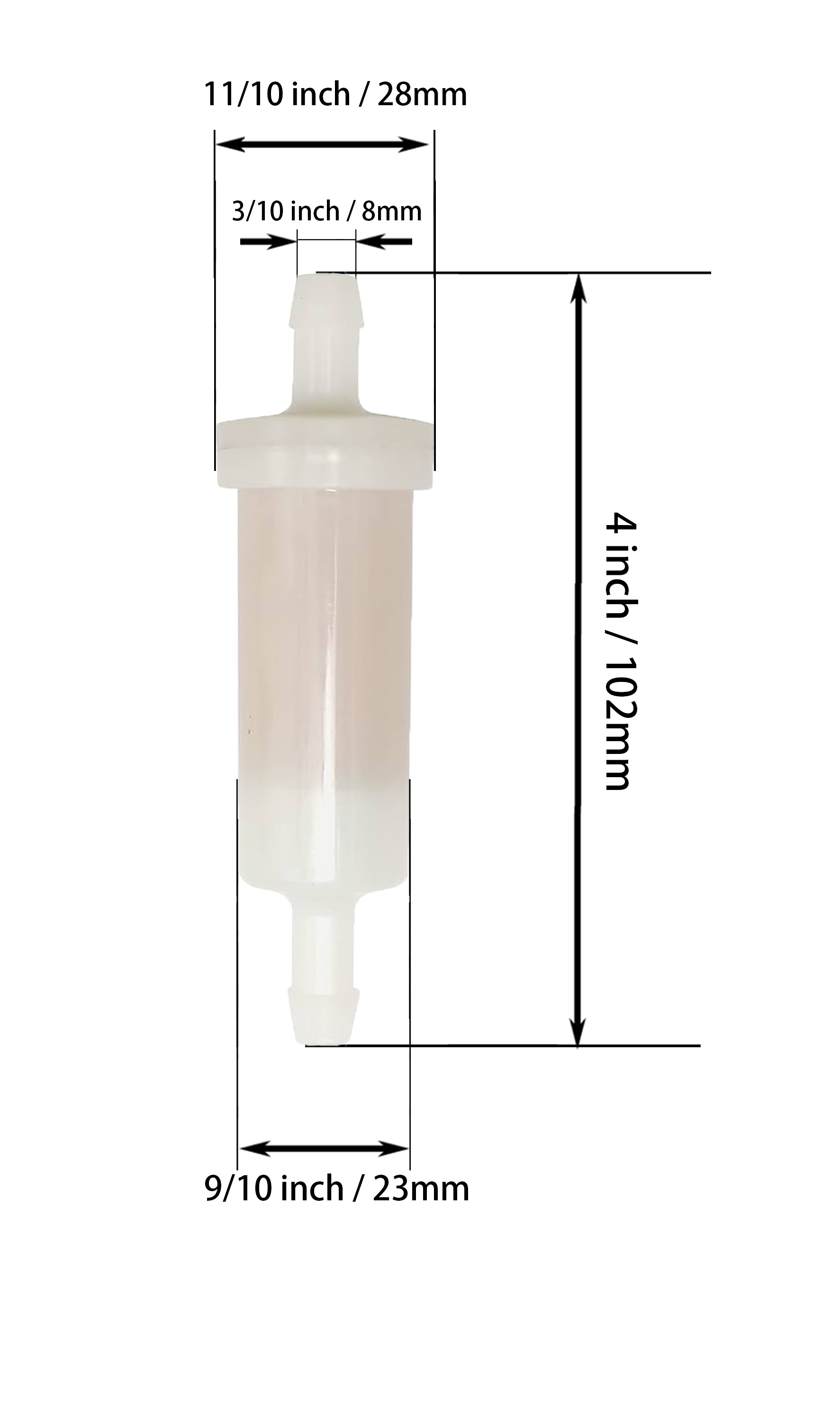 275000262 275000051 35-816296-4 0435918 18-7830 3/8" In Line Fuel Gas Filter For Sierra Mercury/Mariner SEA-DOO Johnson/Evinrude
