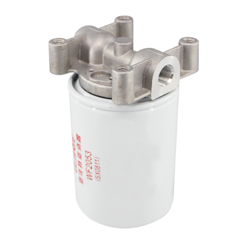 Coolant Filter WF2053 3318318 SX0807 Generator 153 Shangchai D6114 Dongfeng Excavator Water Filter Base Assembly