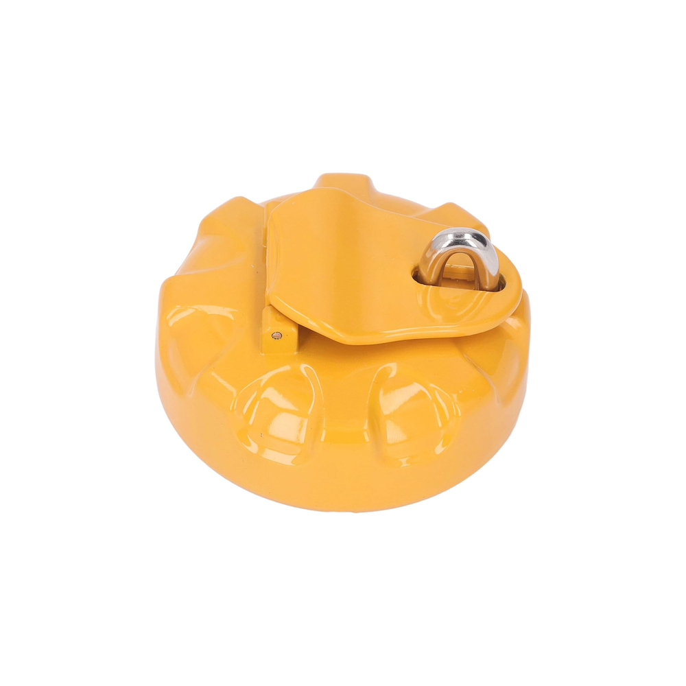Oil Tank Cover with 2 Keys Excavator Fuel Tank Cap Replacement for EVTSCan Excavator Komatsu PC200